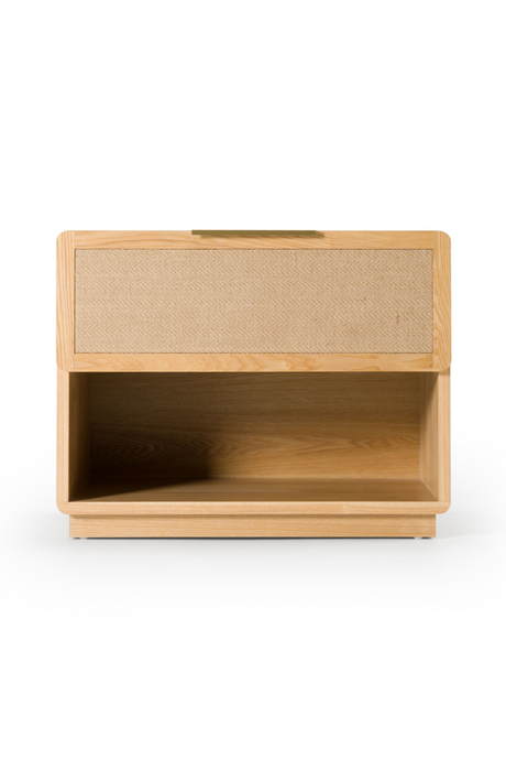   Rattan Drawer Nightstand | Oroa.com