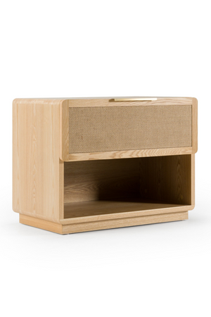   Rattan Drawer Nightstand | Oroa.com