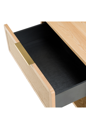   Rattan Drawer Nightstand | Oroa.com