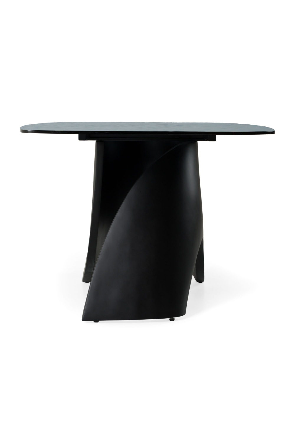   Gray Wave Glass Dining Table | Oroa.com