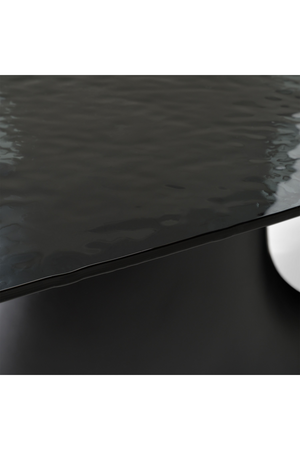   Gray Wave Glass Dining Table | Oroa.com