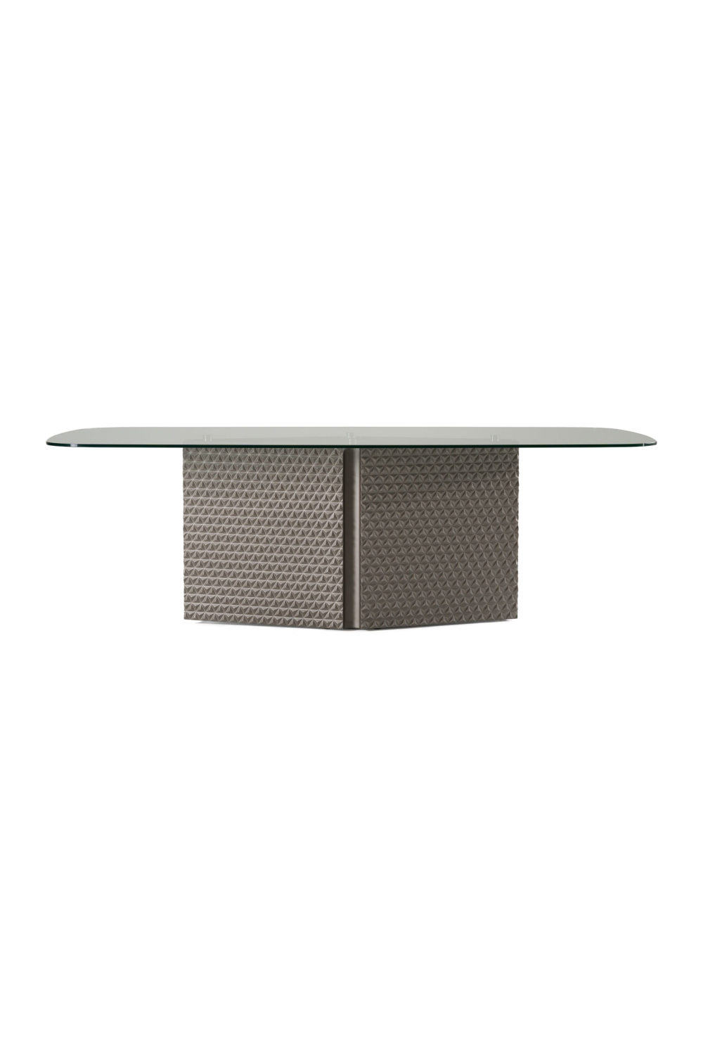   Patterned Silver Dining Table | Oroa.com