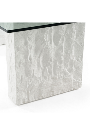   White Fiberglass Dining Table | Oroa.com