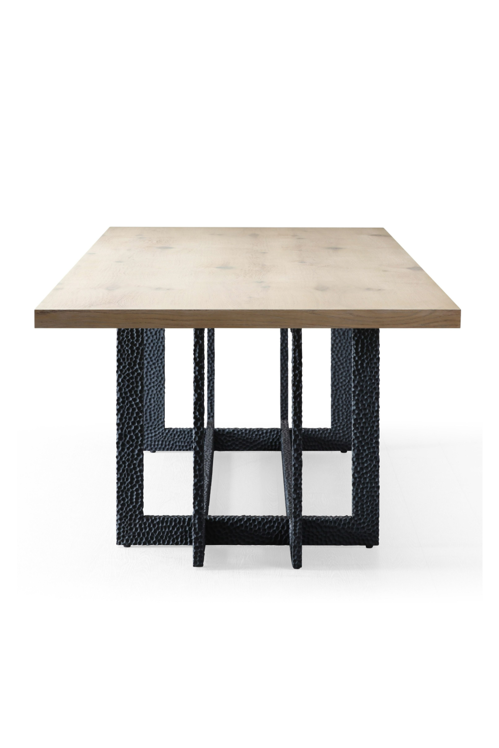   Natural Oak Veneer Dining Table | Oroa.com