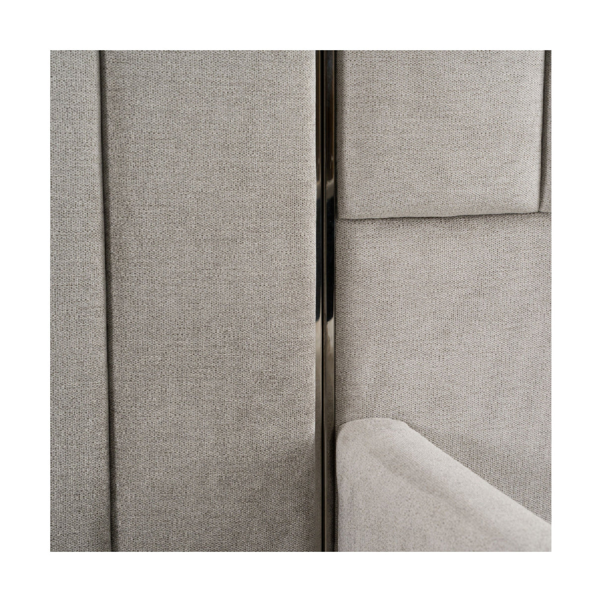   Gray Panel Headboard Queen Bed | Oroa.com