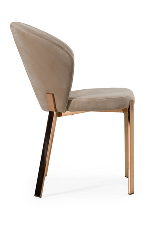   Velvet Shell Dining Chairs (2) | Oroa.com