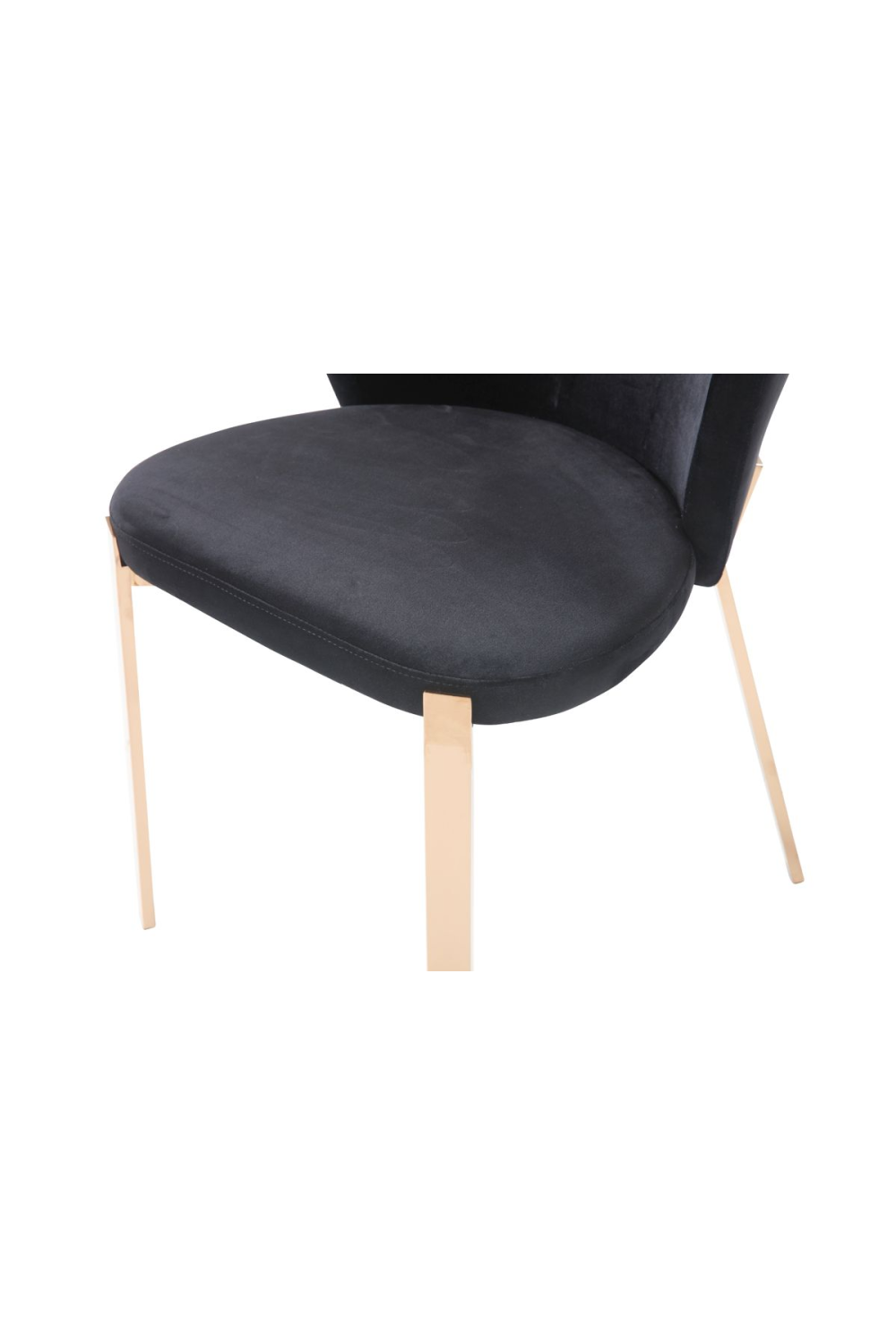   Velvet Shell Dining Chairs (2) | Oroa.com