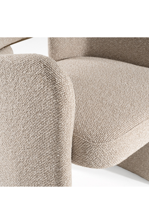   Beige Fabric Dining Chair | Oroa.com