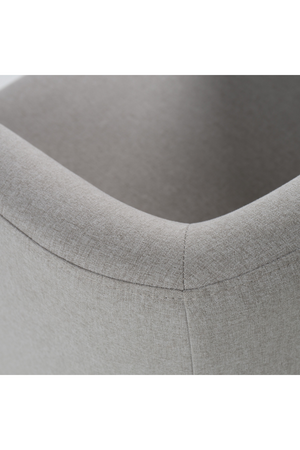   U-Shaped Brass Base Dining Chair | Oroa.com