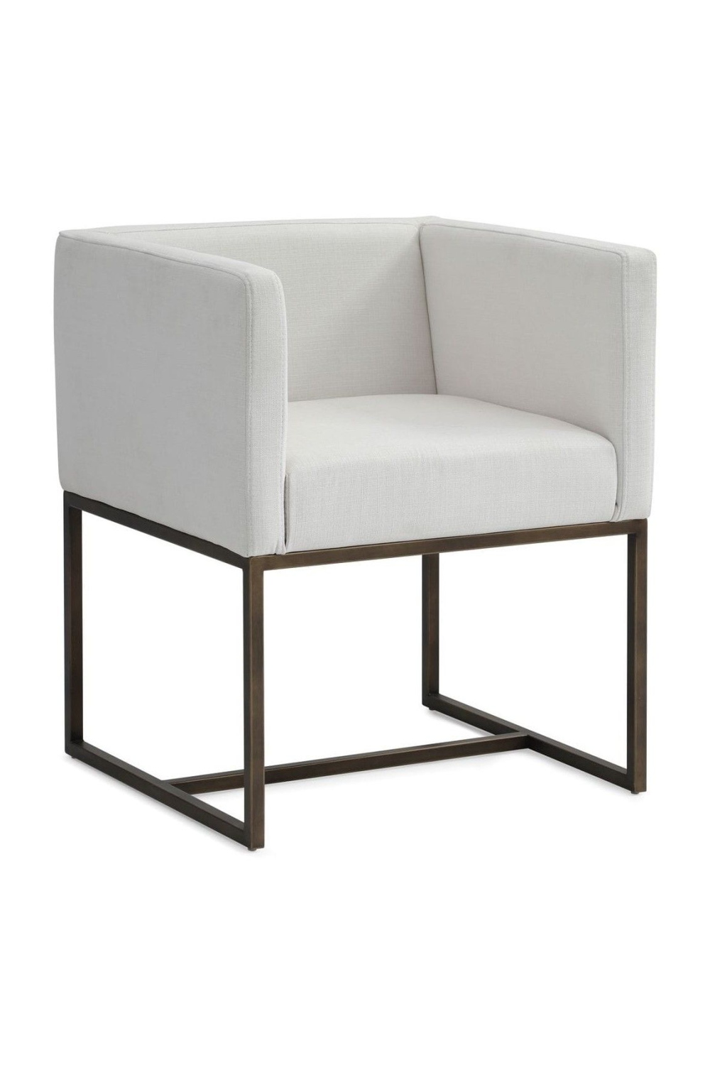   Square Tuxedo Arm Dining Chair | Oroa.com