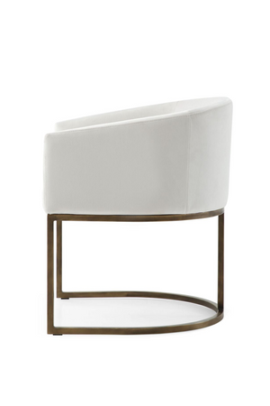   Cantilevered Curved-Back Dining Chair | Oroa.com