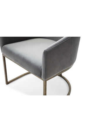   Cantilevered Curved-Back Dining Chair | Oroa.com