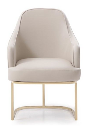   Gray Sloped-Back Dining Chair | Oroa.com