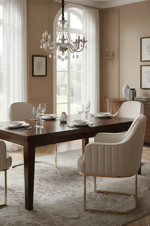   Gray Sloped-Back Dining Chair | Oroa.com