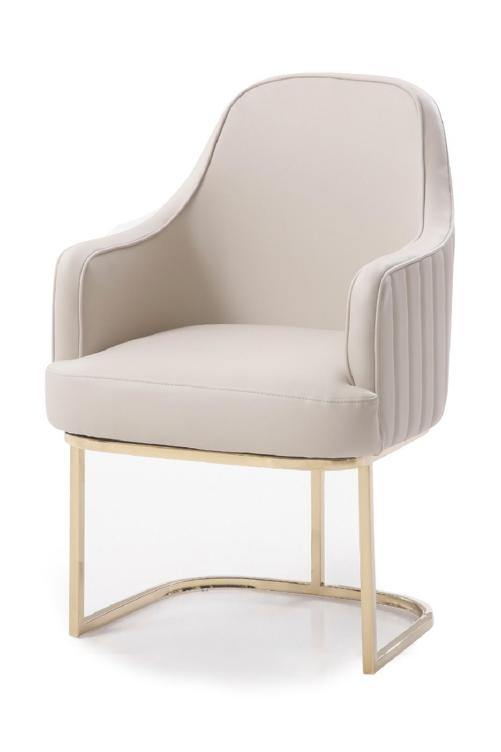   Gray Sloped-Back Dining Chair | Oroa.com