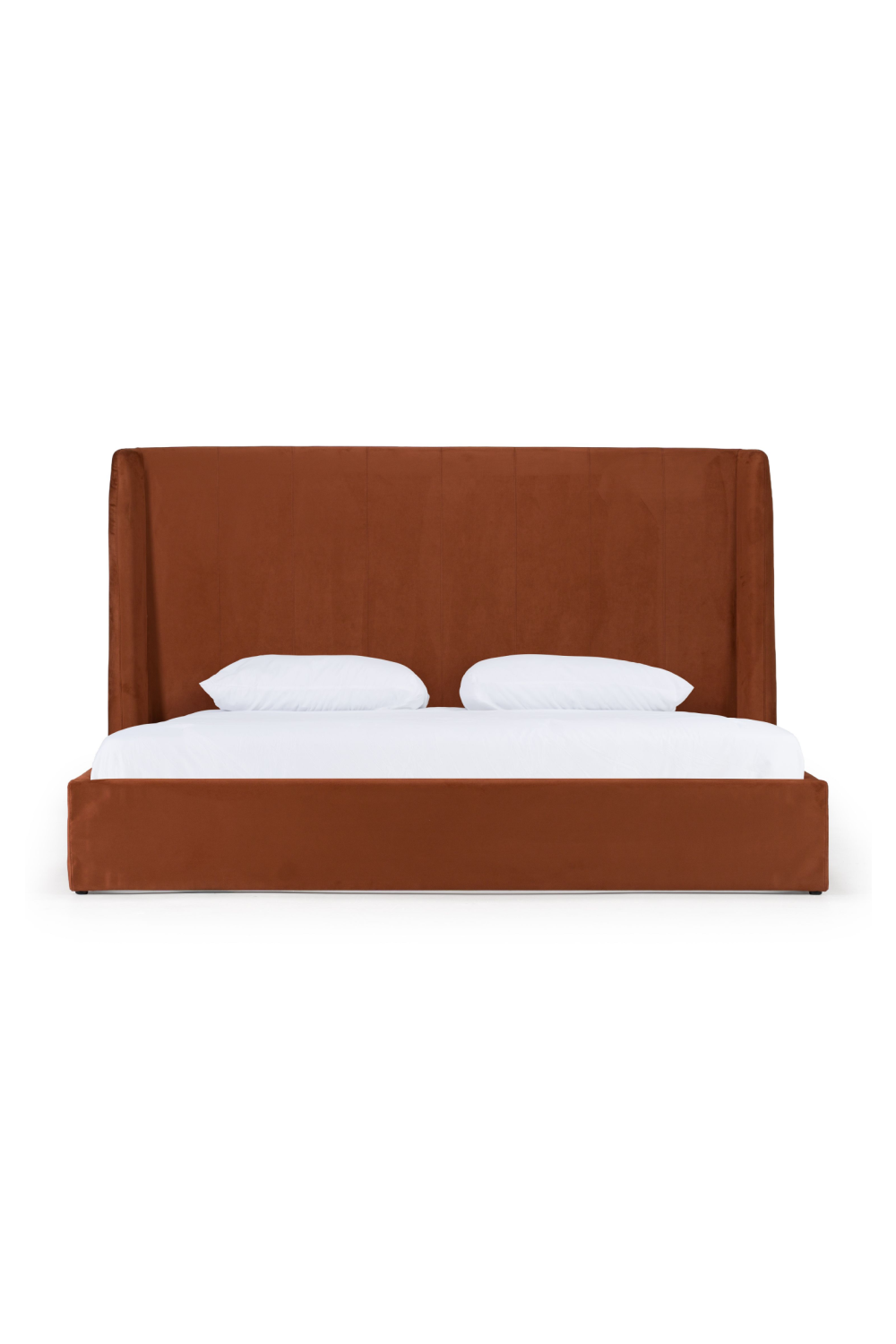   Orange Upholstered Bed | Oroa.com