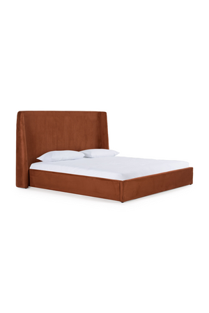   Orange Upholstered Bed | Oroa.com