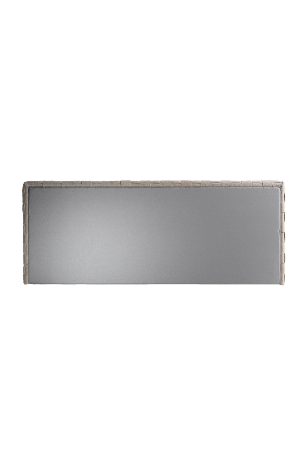   Gray Velvet Bed | Oroa.com