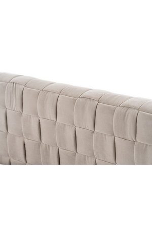   Gray Velvet Bed | Oroa.com