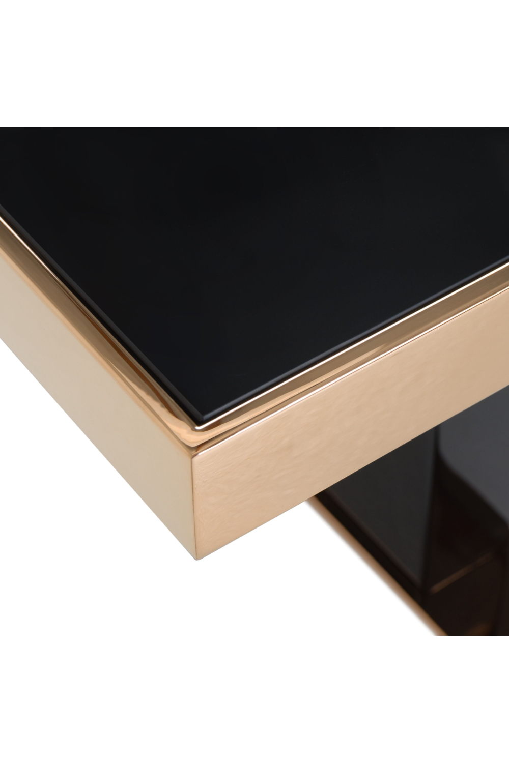   Black Glass Coffee Table | Oroa.com