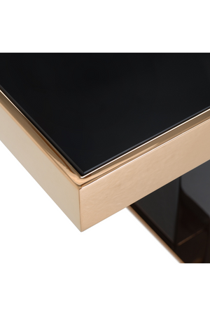   Black Glass Coffee Table | Oroa.com