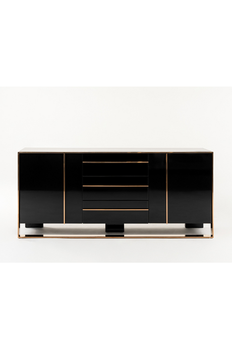   Black Gloss Sideboard | Oroa.com
