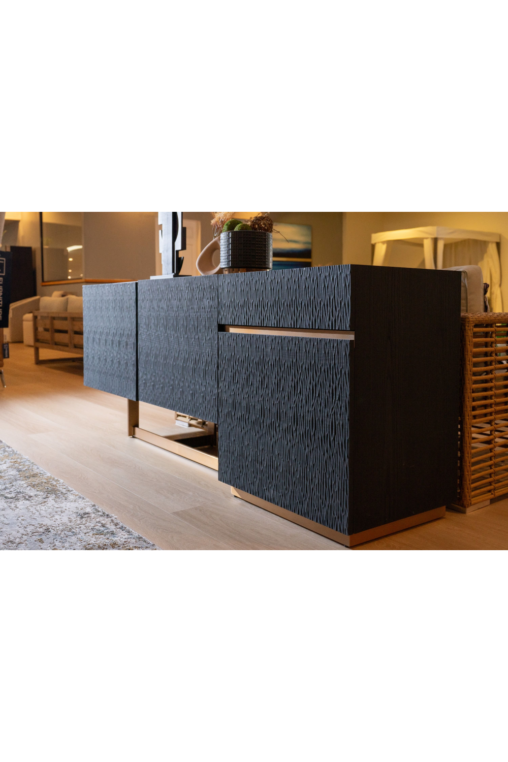   Black Ash Sideboard | Oroa.com