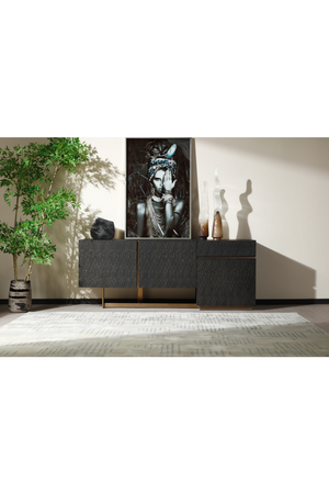   Black Ash Sideboard | Oroa.com