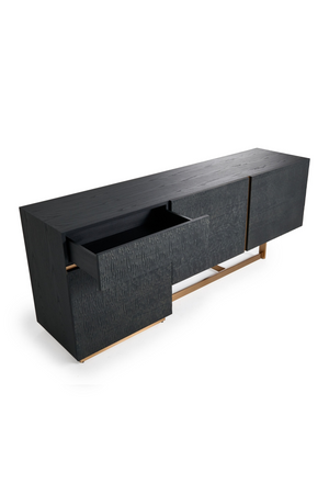   Black Ash Sideboard | Oroa.com
