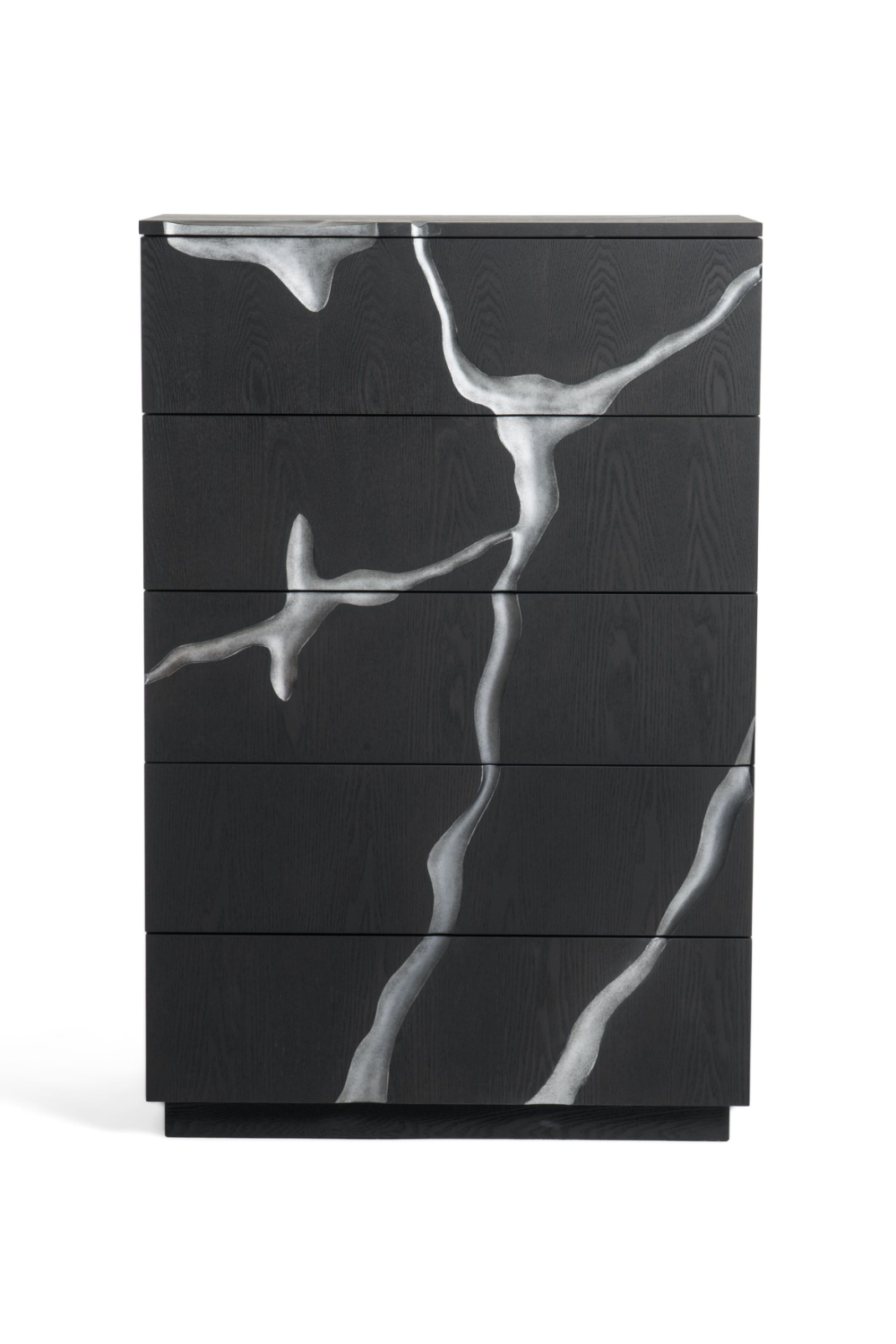   Matte Brown 5-Drawer Chest | Oroa.com