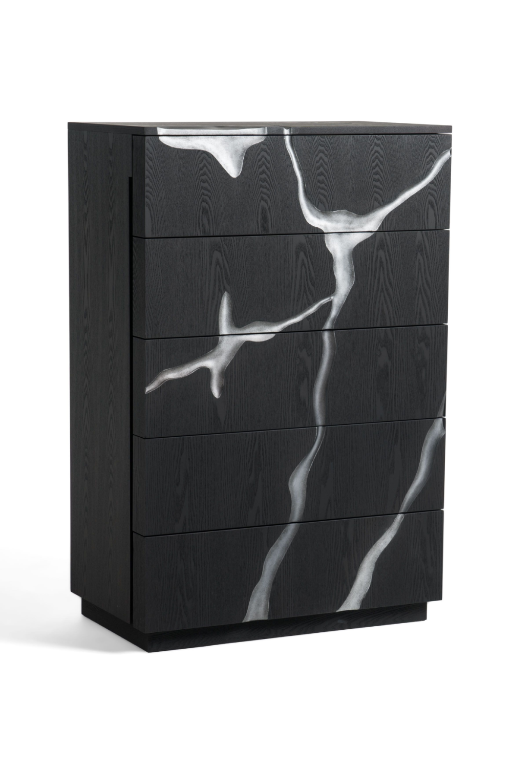   Matte Brown 5-Drawer Chest | Oroa.com