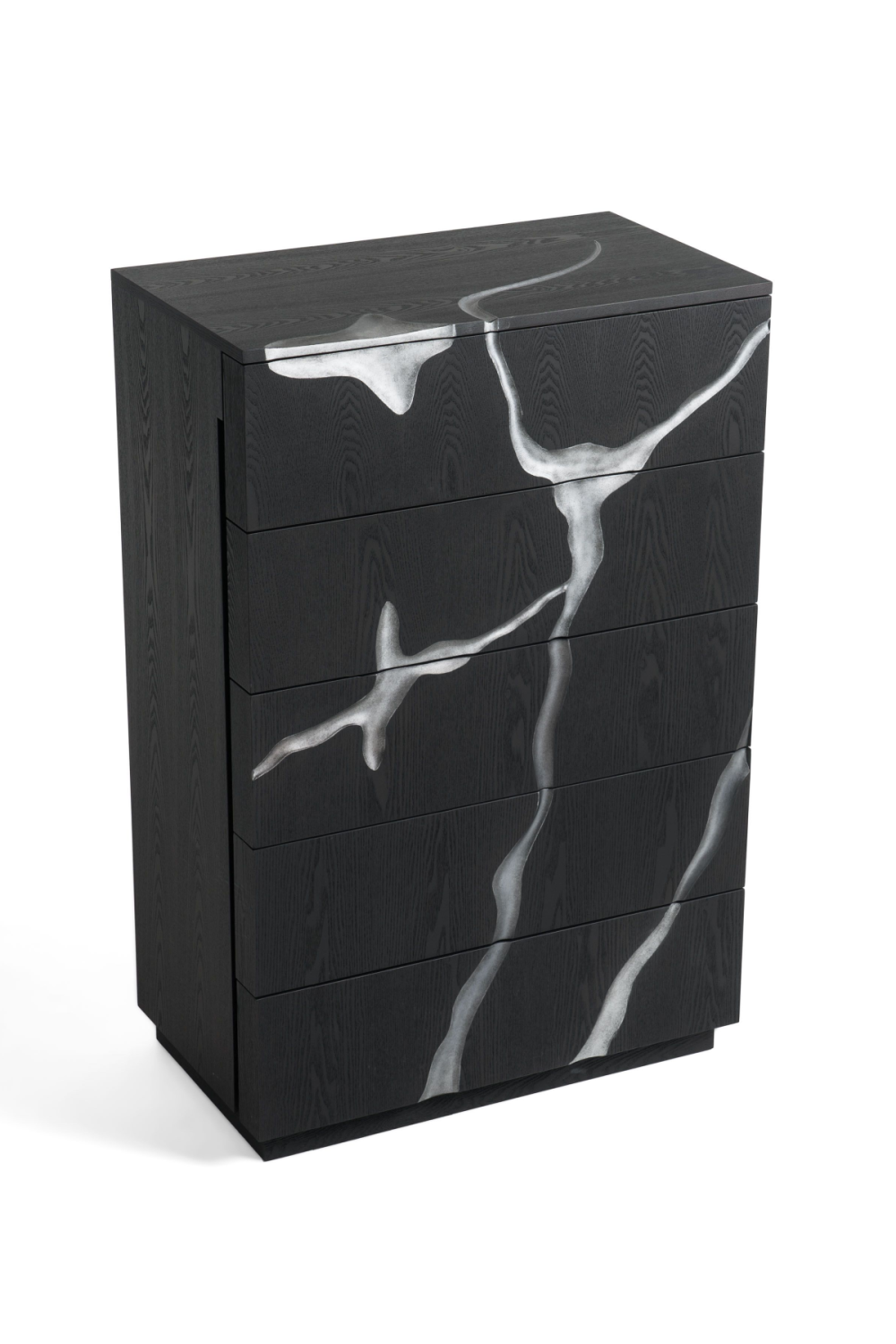   Matte Brown 5-Drawer Chest | Oroa.com