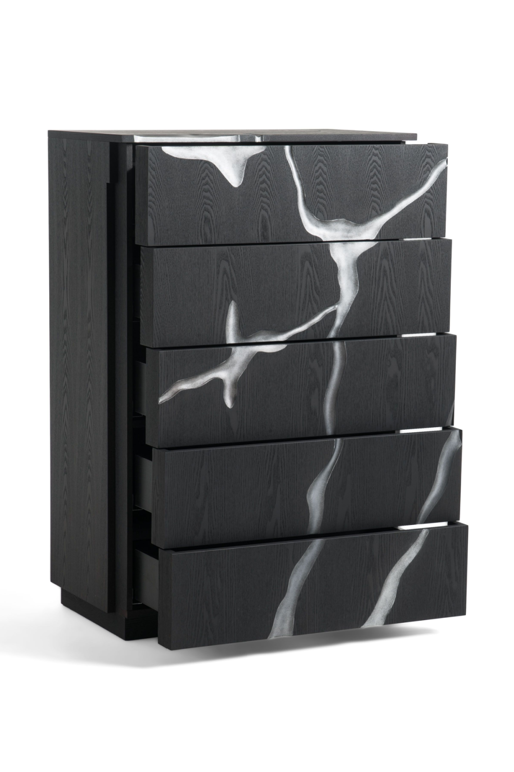  Matte Brown 5-Drawer Chest | Oroa.com