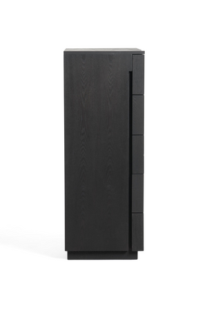   Matte Brown 5-Drawer Chest | Oroa.com
