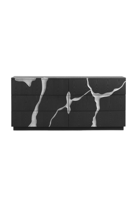   Matte Brown 6-Drawer Dresser | Oroa.com