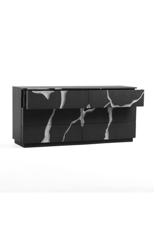   Matte Brown 6-Drawer Dresser | Oroa.com