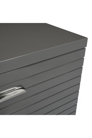   Gray Slatted 6-Drawer Dresser | Oroa.com