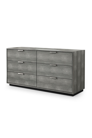   Dark Shagreen 6-Drawer Dresser | Oroa.com