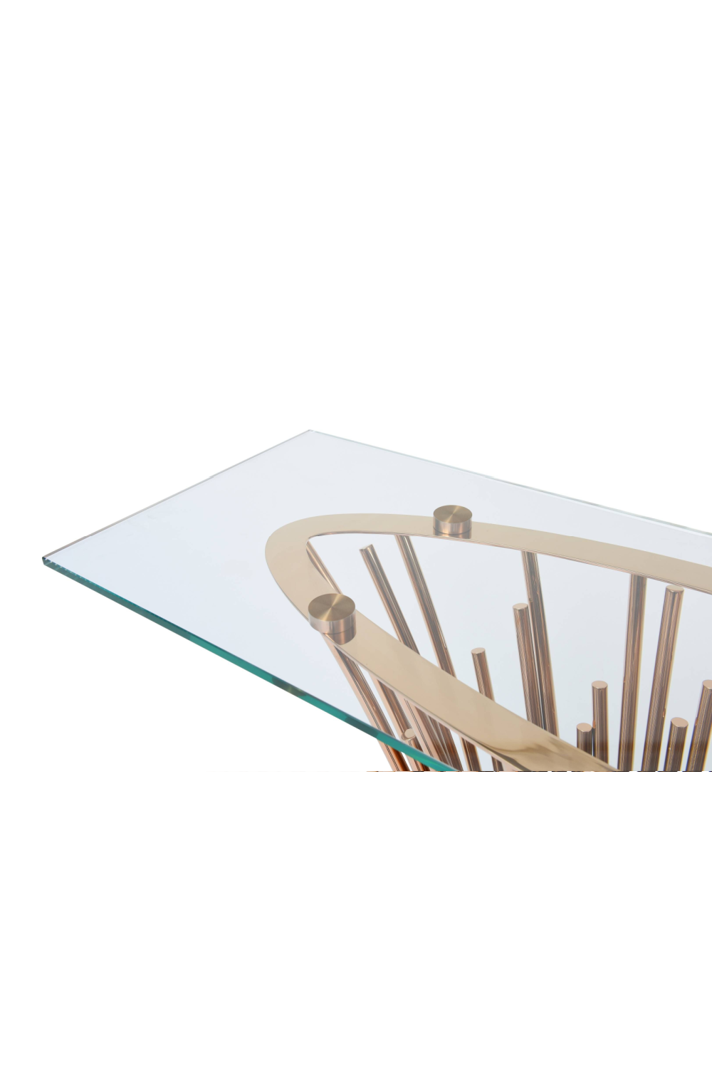   Rosegold Base Console Table | Oroa.com