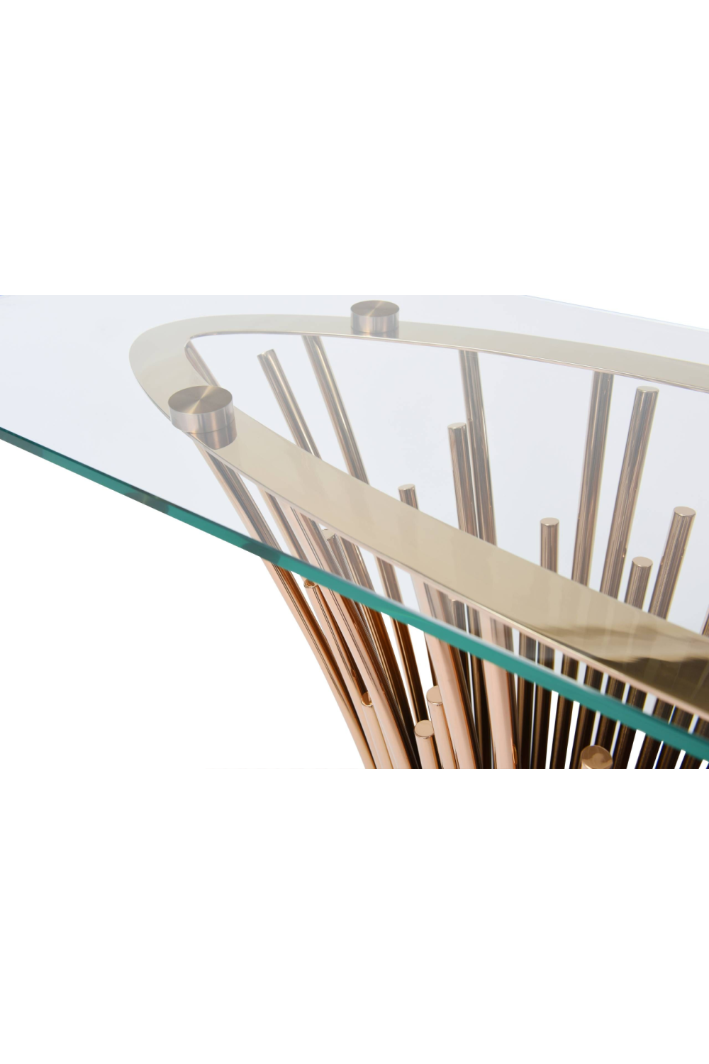   Rosegold Base Console Table | Oroa.com