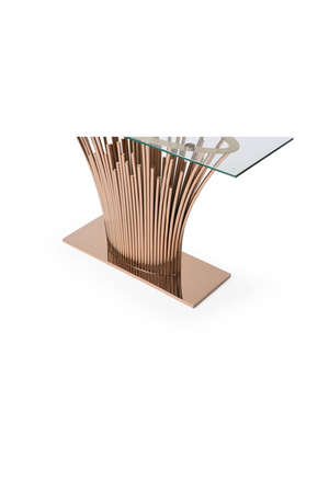   Rosegold Base Console Table | Oroa.com