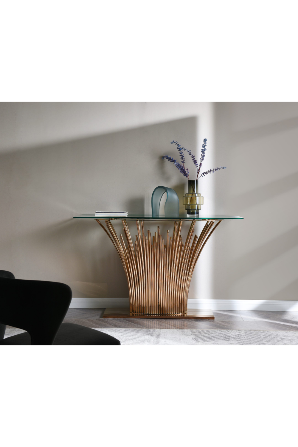   Rosegold Base Console Table | Oroa.com