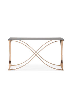   Smoked Glass Console Table | Oroa.com