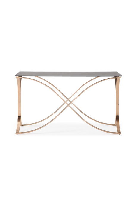   Smoked Glass Console Table | Oroa.com