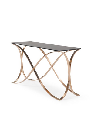   Smoked Glass Console Table | Oroa.com