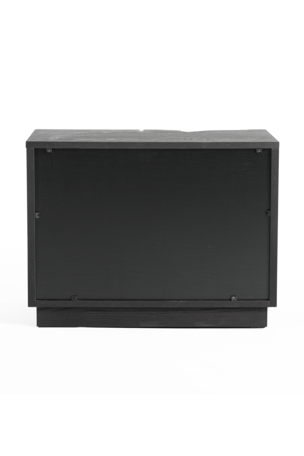   Matte Brown 2-Drawer Nightstand | Oroa.com