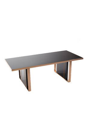   Black Gloss Dining Table | Oroa.com