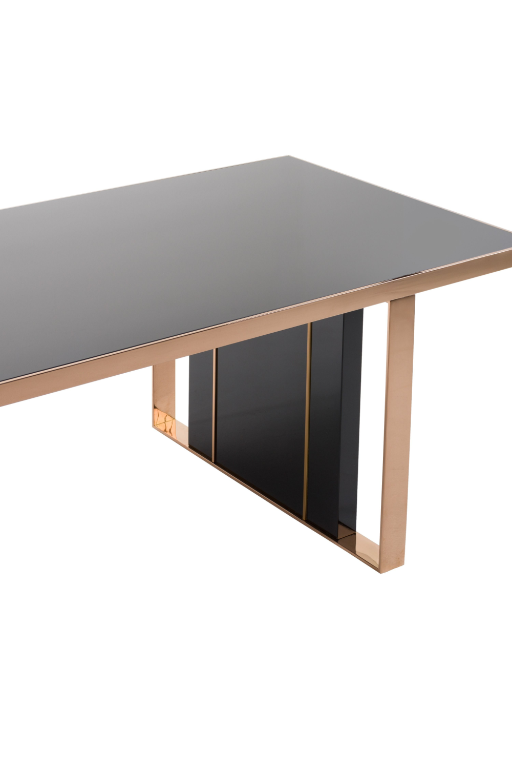   Black Gloss Dining Table | Oroa.com