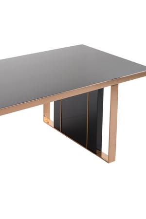   Black Gloss Dining Table | Oroa.com