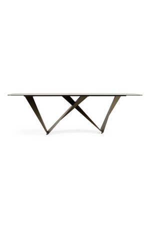   White Ceramic Dining Table | Oroa.com